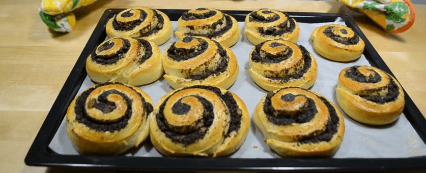 Булочки с маком. 5 вкусных рецептов маковых булочек из дрожжевого и бездрожжевого теста
