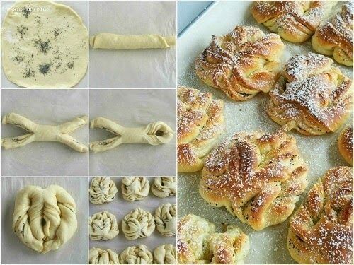 Булочки с маком. 5 вкусных рецептов маковых булочек из дрожжевого и бездрожжевого теста