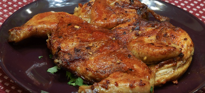 Цыпленок табака — рецепт вкусного грузинского блюда