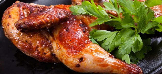 Цыпленок табака — рецепт вкусного грузинского блюда