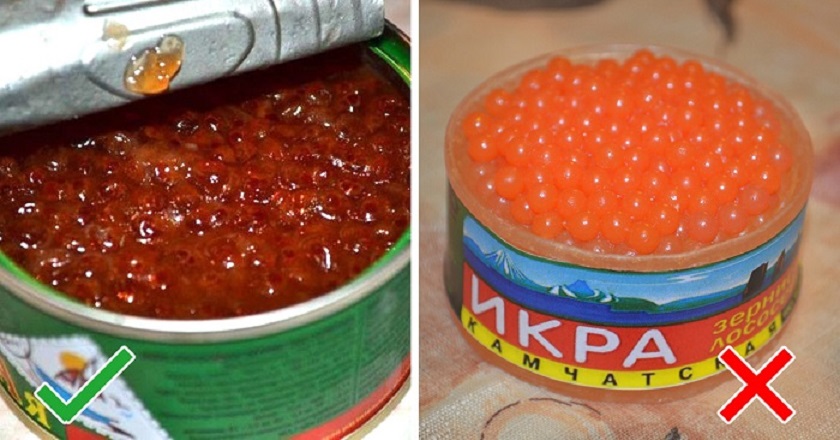 Как выбрать красную икру