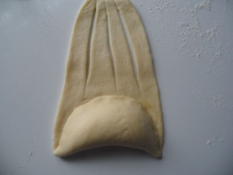 Рогалики мягкие, с повидлом