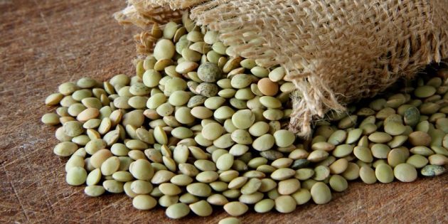 Как варить чечевицу разных цветов