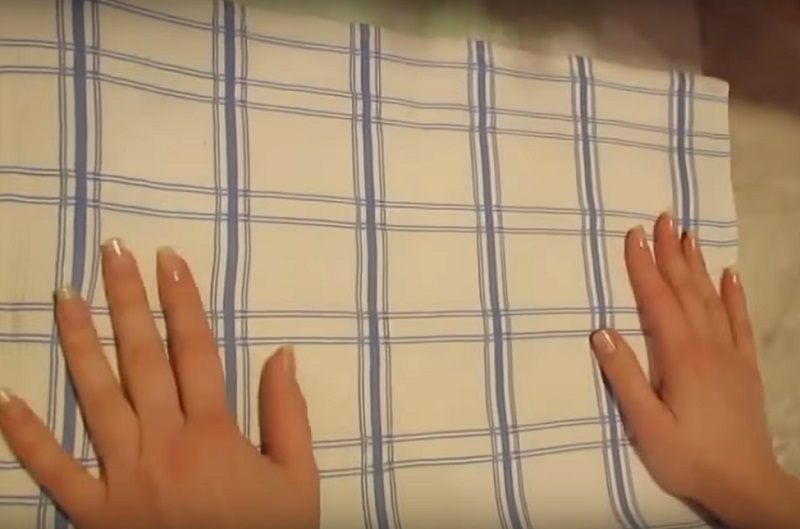 Как отбелить кухонные полотенца