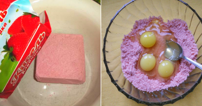 Пирог из сухого киселя