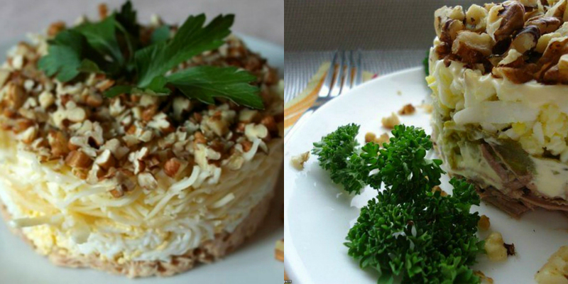 Топ-10 праздничных салатов на Новый год. Будет вкусно!