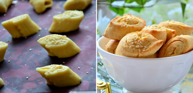 Сырное печенье