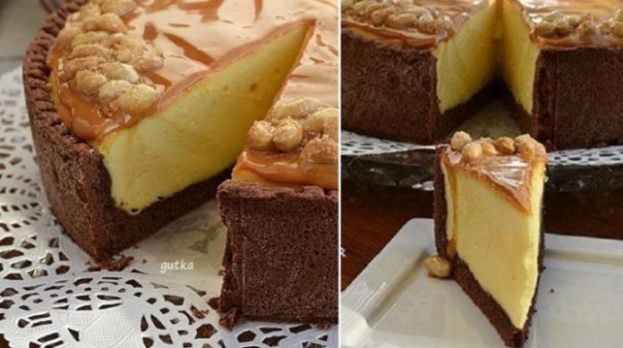Творожник со сгущенкой