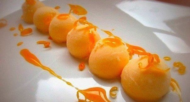 Мандариновое мороженое: просто, красиво и безумно вкусно