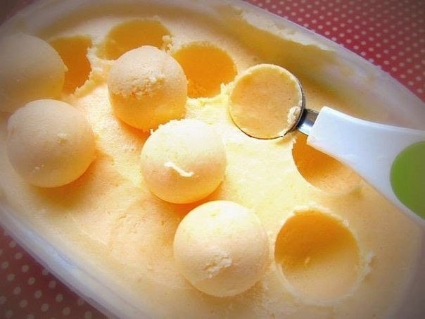 Мандариновое мороженое: просто, красиво и безумно вкусно