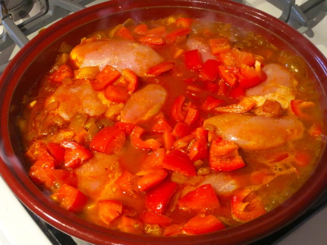 Паприкаш из курицы