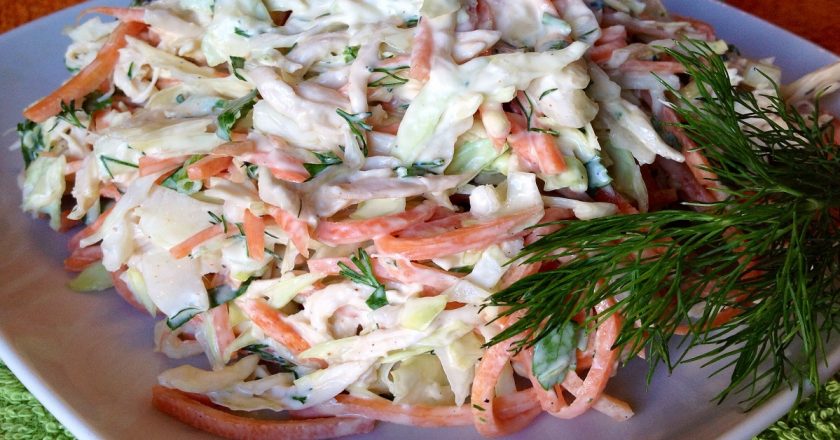 Салат «Корейская курица»