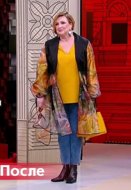 Падчерица привела на «Модный приговор» старомодную мачеху, за которую было стыдно. Что сделали стилисты