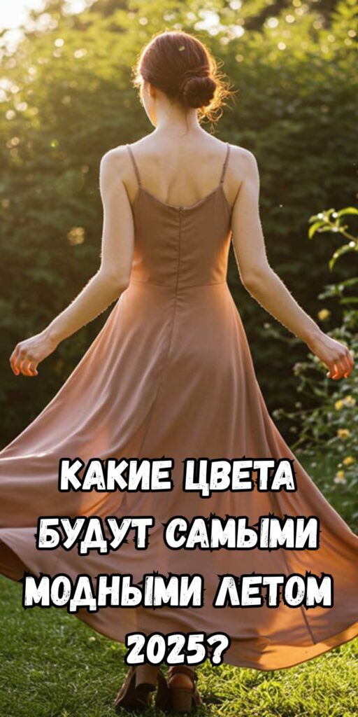 Какие цвета будут самыми модными летом 2025?